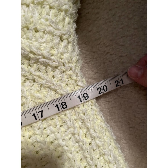 Aritzia Wilfred Medium Women Confetti Pullover Cropped Sweater Chunky Knit 15-1 - Picture 10 of 11